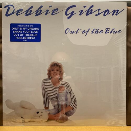 DEBBIE GIBSON OUT OF THE BLUE ORIGINAL VINYL LP - 1987 Sealed Copy With Hype