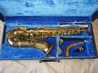 Vintage Antique York Alto Saxophone, USA 1930, Good Condition
