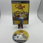 Simpsons Game PS2 (Sony PlayStation 2, 2007) No Manual! Tested & Working