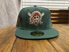 Hat Club Pittsburgh Pirates Green Corduroy Crown New Era Fitted 7 3/4 Green UV