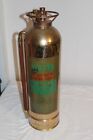 Bell System Water Brass Fire Extinguisher Empty