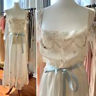 Edwardian Silk Bridal Nightgown 1900 - Antique Bridal Nightgown Silk L