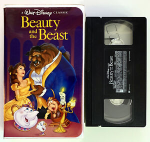 Beauty and the Beast VHS Walt Disney Classic *Black Diamond* Edition #1325(1992)