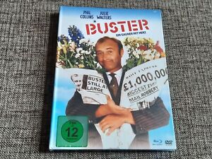BUSTER - EIN GAUNER MIT HERZ Limited Blu-Ray DVD Mediabook Digibook Phil Collins