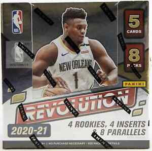 2020-21 Panini Revolution Basketball Hobby Box FACTORY SEALED