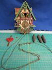 Black Forest Style Cuckoo Clock with 3 weights AS IS