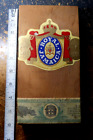ROYAL JAMACA ALL WOOD CIGAR BOX FOR 5 CHURCHILL CIGARS STURDY AND COMPLETE