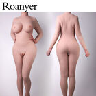 Roanyer Silicone G Cup Breast Form Bodysuit with Arm for Drag Queen Crossdresser
