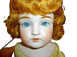 New ListingAntique Kestner Doll  154/12 DEP  Germany 26“ Leather Body blue sleepy eyes