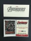 Tyler Stout Avengers Title Card Age of Ultron Handbill HCG Marvel Art