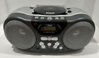 RCA RCD143 Digital Portable CD AM/FM Radio Boombox Light-Weight And Tested!