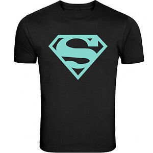 Superman Shirt Unisex T-shirt Tee Black S - 5XL T-Shirt Tee