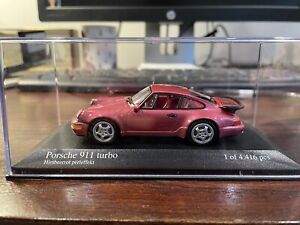 Minichamps 1/43 Porsche 911 Turbo 1990 Red Metallic - 430069108