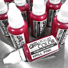 NEW 1 OZ. KRILL PINK Liquid Color Dye Fishing Soft Bait Lure Making plastisol