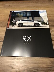 2021 LEXUS RX 56-page Original Sales Brochure