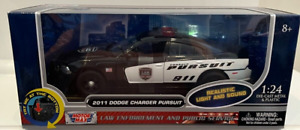 2011 dodge charger police car NEW by Motormax - realistic lights and sounds NEW