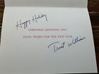 TREAT WILLIAMS VINTAGE HAND SIGNED HOLIDAY CARD AUTOGRAPH #36 FYC