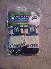 ⚾️NY Yankees MLB Pet Small  Dog 4 Piece Set Xs/s  NonSkid Bottoms