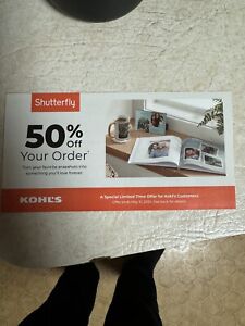 New ListingShutterfly Coupon