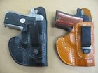 Azula Leather Tuckable In The Waist IWB Holster CCW For..Choose Gun Color - B