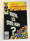 Web Of Spider-Man #18 First Eddie Brock Marvel Comics Newsstand 1986