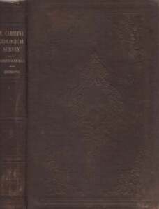 Ebenezer Emmons / Report of the North Carolina Geological Survey 1st ed 1858