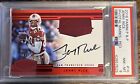 2016 Panini Plates & Patches Jerry Rice Pivotal Marks AUTO Red /5 PSA 8 POP 1