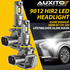 AUXITO 9012 HIR2 LED Headlight Kit Bulb High Low Beam White 48000LM Super Bright