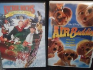 Collection Of Children's DVDs 8 Movies In One, Airbuddies, Richie Rich Christmas