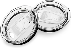 XccMe 20oz Skinny Tumbler Replacement Lids 2 Pack,Spill Proof Splash Resistant