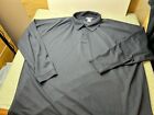 Vertx Coldblack Long Sleeve Polo Shirt 100% Polyester 3XL Navy Tactical