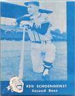 1960 Lake to Lake Dairy Reprint Milwaukee Braves Red Schenectady Card #NNO