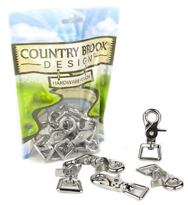 5 - Country Brook Design® 3/4 Inch Trigger Swivel Snap Hooks