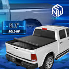 For 09-22 Dodge Ram 1500 2500 3500 5.7Ft Bed Soft Vinyl Roll Up Tonneau Cover (For: Dodge Ram 1500)