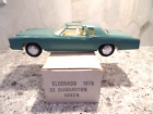 1976 CADILLAC ELDORADO DUNBARTON GREEN Dealer Promo Model IN ORIGINAL BOX