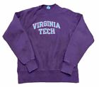 Vintage Champion Reverse Weave Crewneck Sweatshirt Size Small Virginia Tech A2