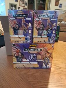 2021 Basketball Illusions Mega Box And 2 Blasters