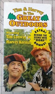 Tim and Harvey in the Great Outdoors New Sealed VHS Tape Conway Korman Comedy