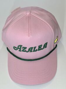 Masters Azalea golf Hat pink with rope snapback 2024 Masters pga new