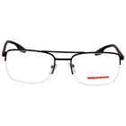 Prada Linea Rossa Sport Demo Rectangular Men's Eyeglasses PS 51MV DG01O1 55
