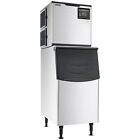 WILPREP 350LB/24H Commercial Ice Maker Machine 275 LBS Storage Bin Auto Cleaning