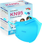 WWDOLL Kids KN95 Face Mask 25 Pack, 5-Layers Breathable KN95 Masks for Children,