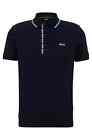 Hugo Boss Paule 4 Logo Branded Men's Cotton Polo Shirt