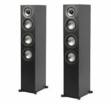 ELAC UF52 Black Tower Speakers (Pair)