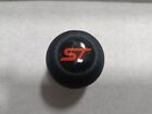 ST LEATHER SHIFT GEAR KNOB for FORD FOCUS MK2 MK3 MK4 RS FIESTA FUSION ECOSPORT (For: Ford Focus)