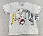 ‘47 Brand Vintage Tubular Pittsburgh Pirates MLB Baseball T-Shirt Crop Womens S