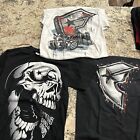 Lot Of 3 FAMOUS STARS AND STRAPS T Shirts Small And Young Xl