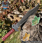 CSFIF Custom Full Tang Knife 440C Steel Hard Wood Sports Razor Sharp