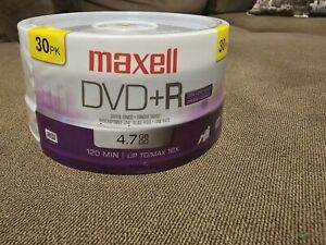 Maxell DVD + R 30 PK Of Blank Disks