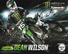 *DEAN WILSON*SIGNED*AUTOGRAPHED*PICTURE*KAWASAKI*MONSTER*8